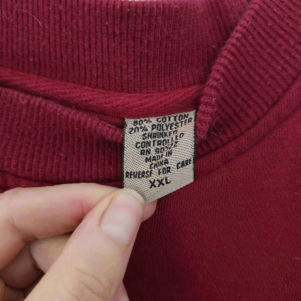 Re Worked Western Cowboy Patchwork Crewneck - Picture 4 of 7